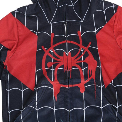 Spider-Man Hoodie Kids Cosplay Costume