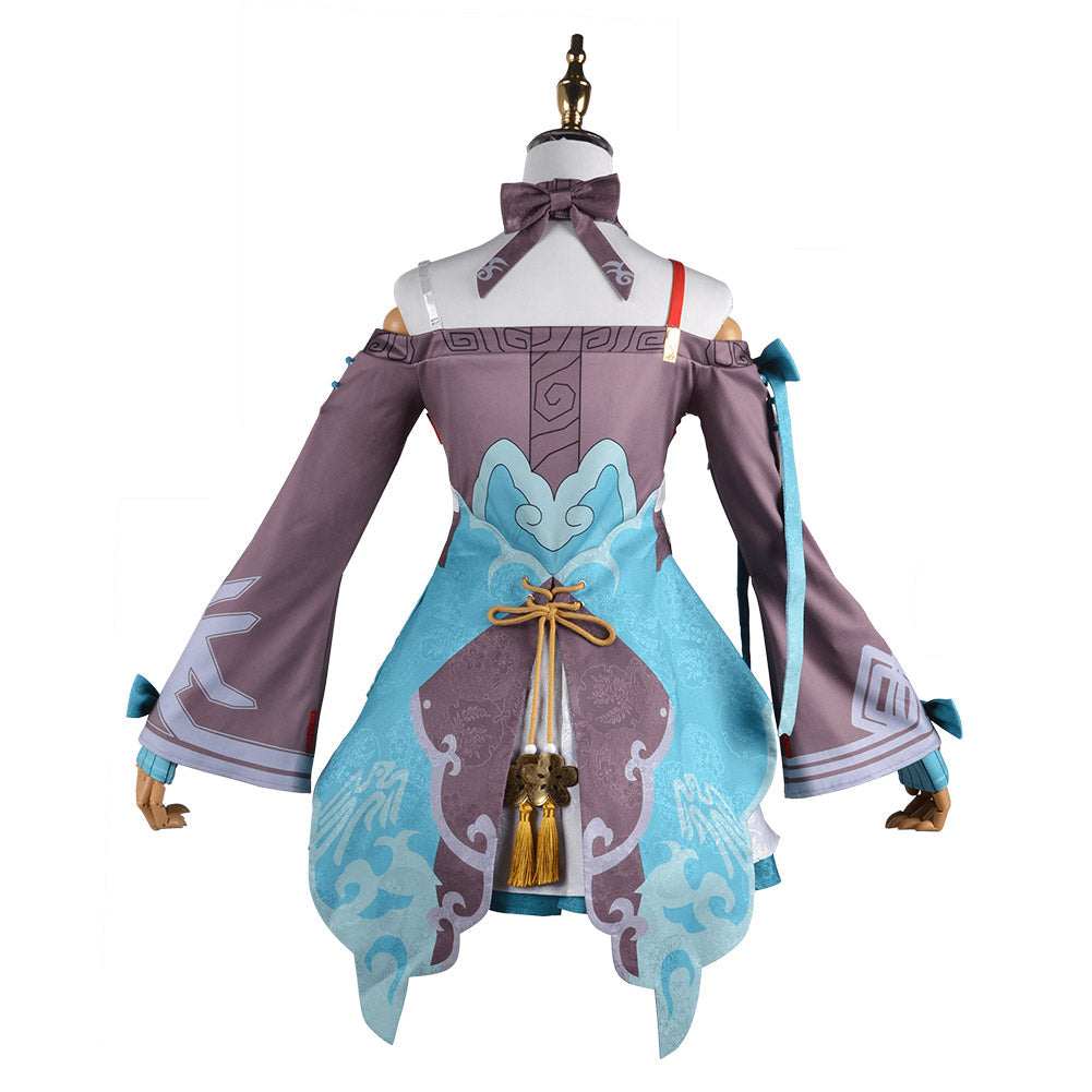 Star Rail Qingque Cosplay Costume