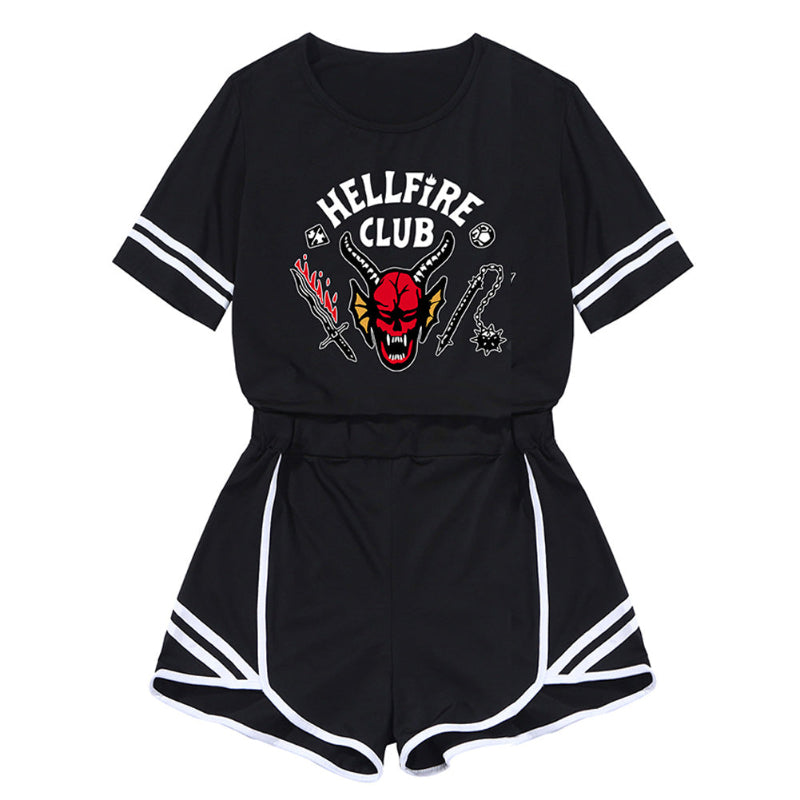 Stranger Things Hellfire Costume 2XL