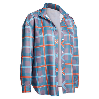 Stranger Things Plaid Shirt Cosplay Shirt