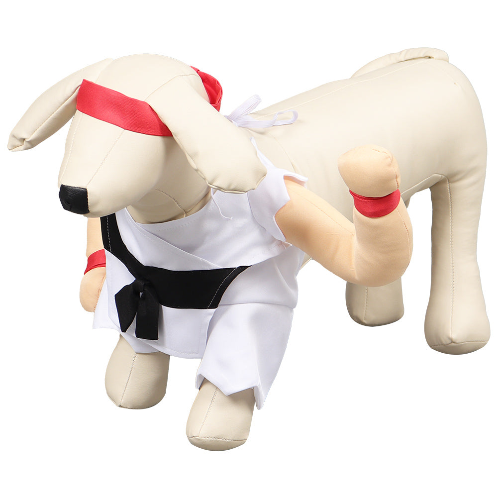 Street Fighter Ryu Pet Dog Cosplay Costume