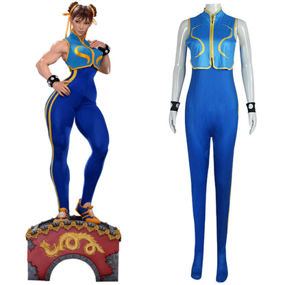 Street Fighter Chun Li Cosplay Costume