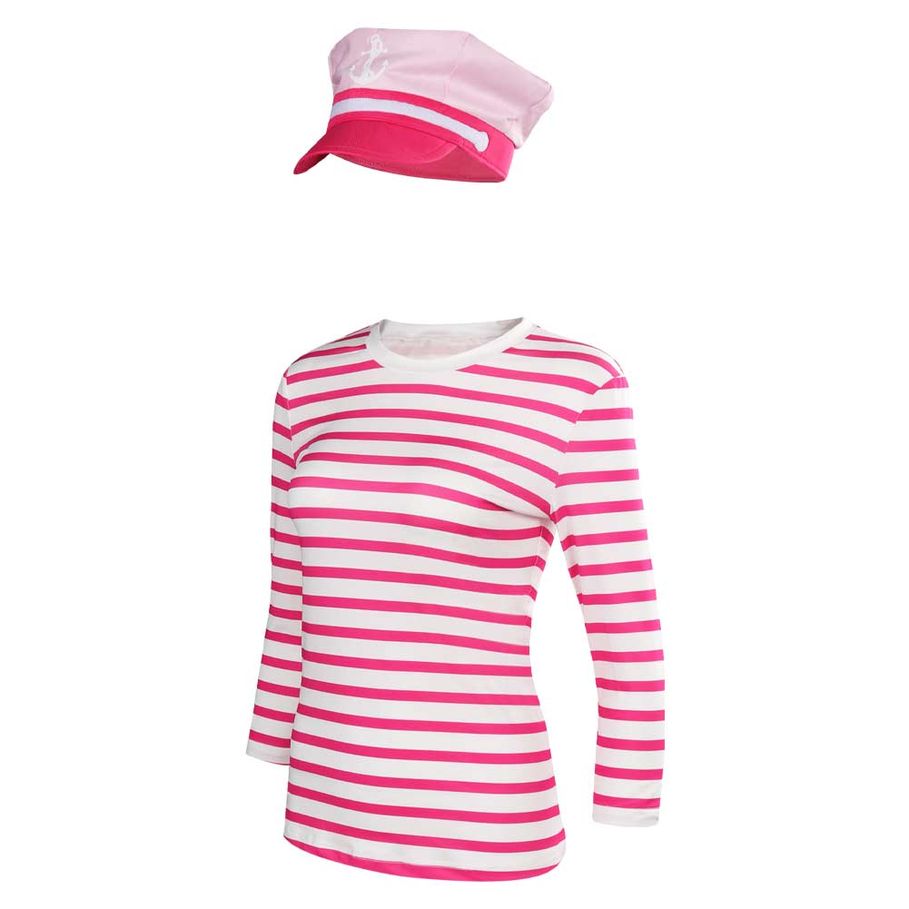 Striped Tops And Hats For Halloween Carnival