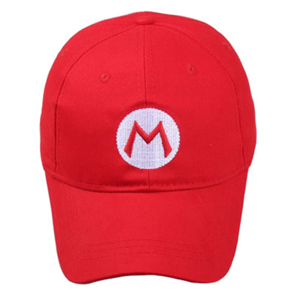 Super Mario Themed Hat One Size Red