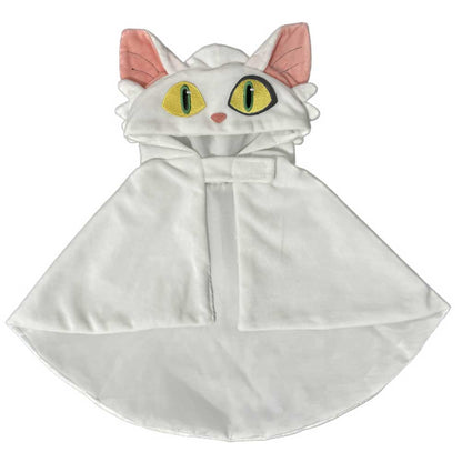 Suzume Cosplay Costume Cloak For Pets White One Size