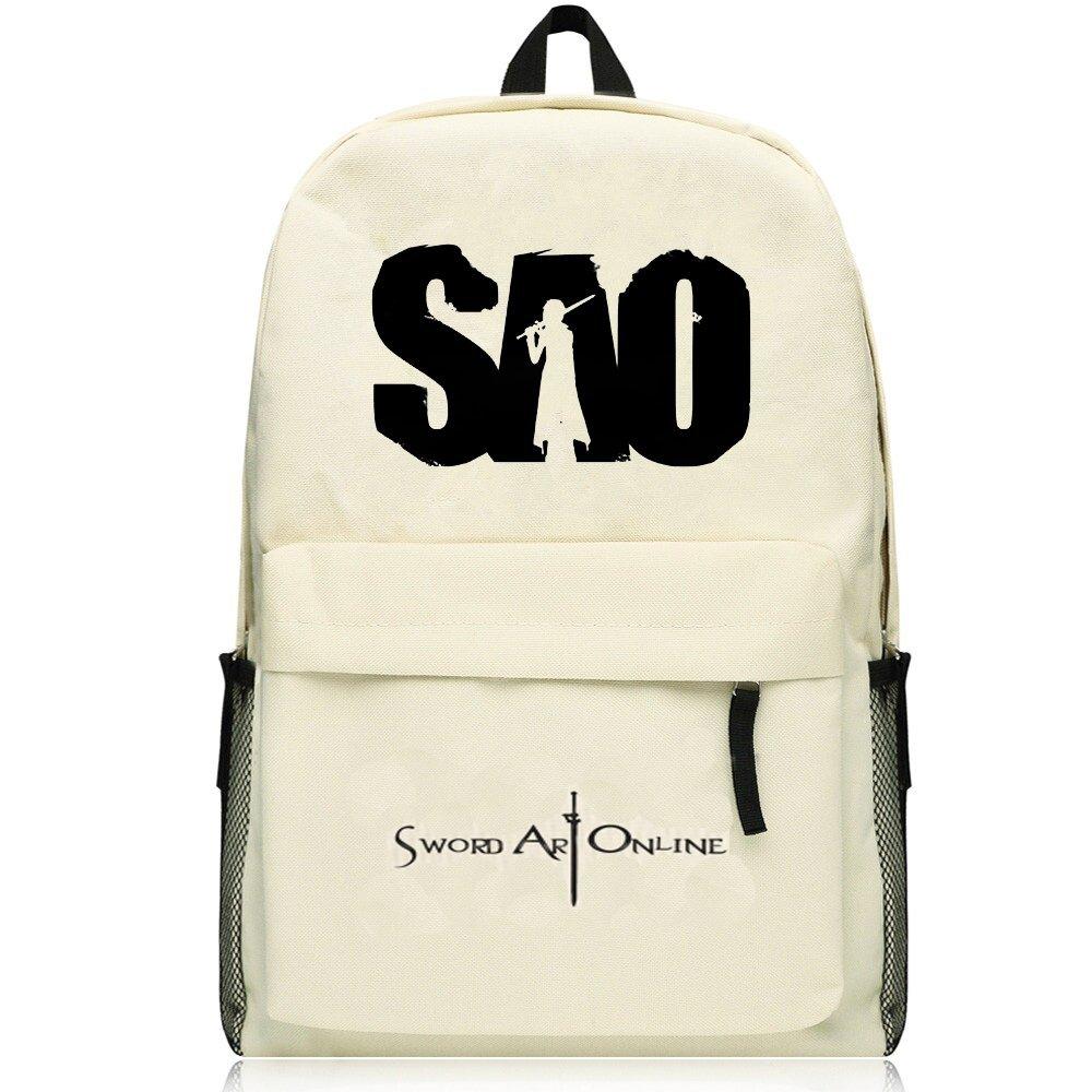 Sword Art Online SAO Kirito Backpack