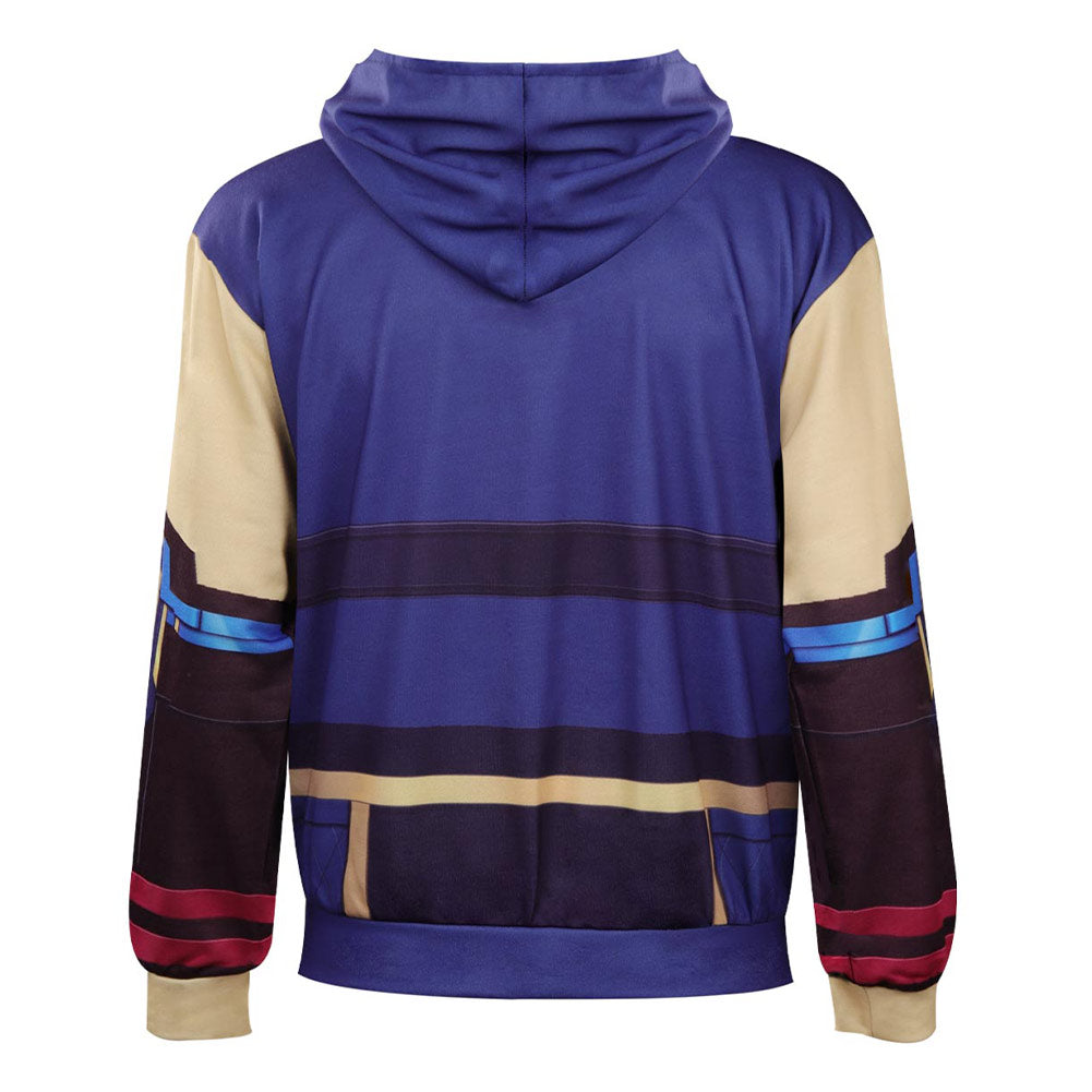 Thor 4 Printed Hoodie Cosplay Costume