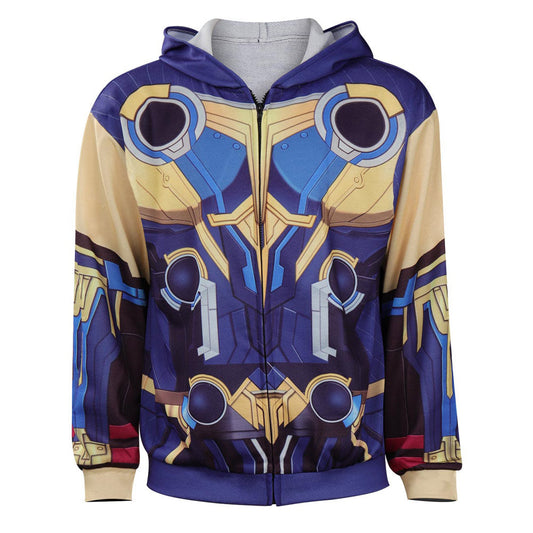 Thor 4 Printed Hoodie Cosplay Costume XXXL