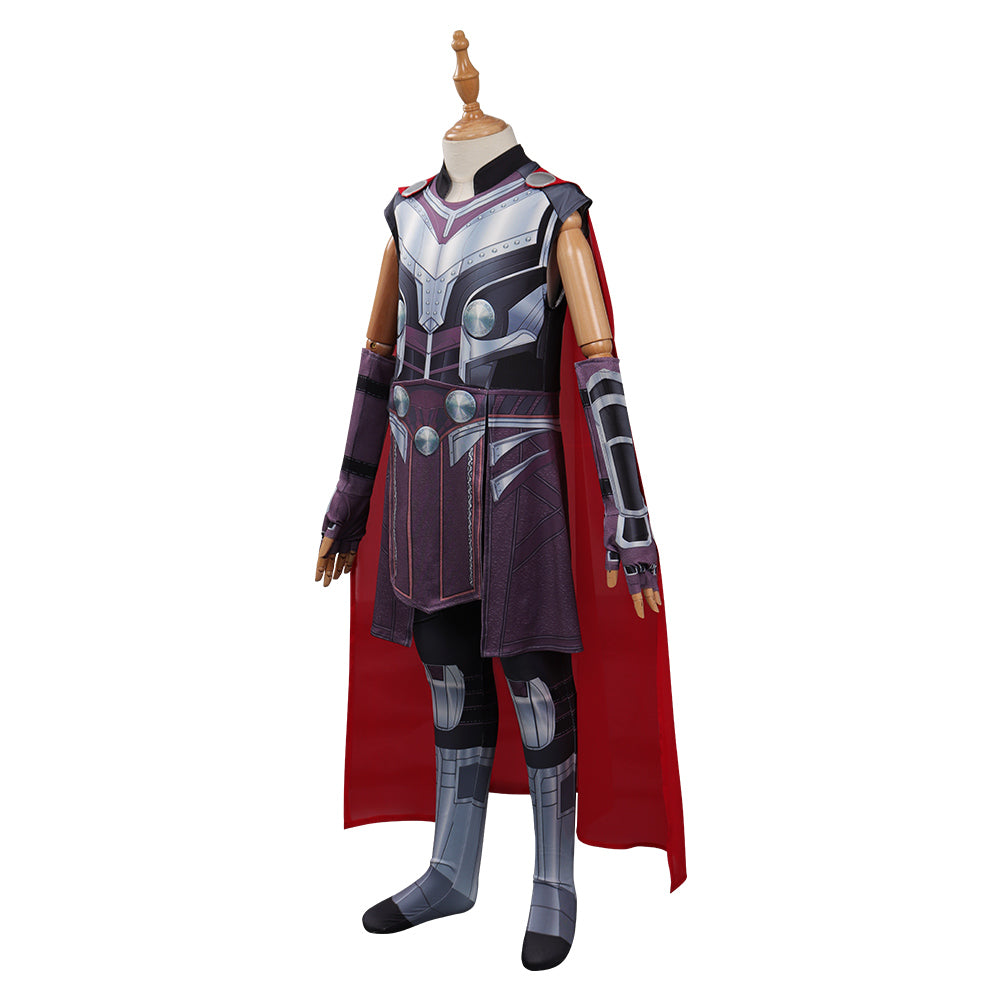 Thor Cosplay Costume With Cloak For Kids