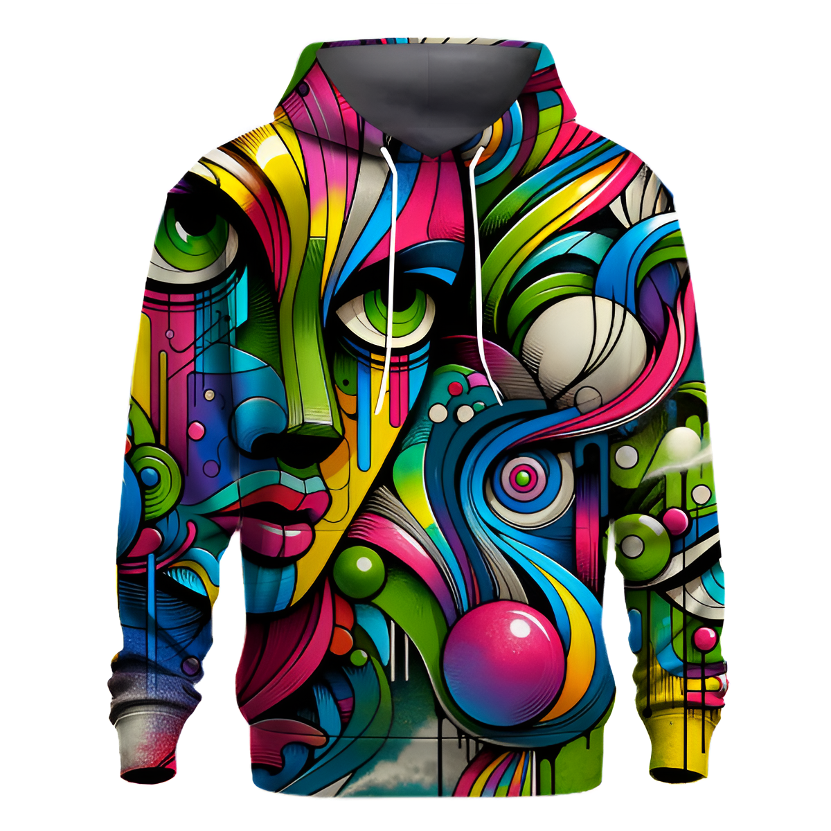 Urban Art Splash Hoodie