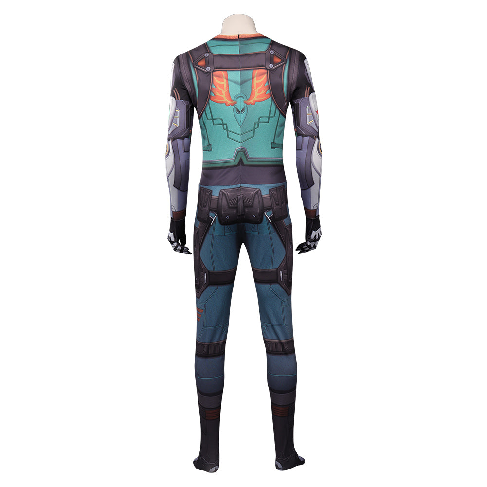 Valorant Breach Cosplay Costume Suit