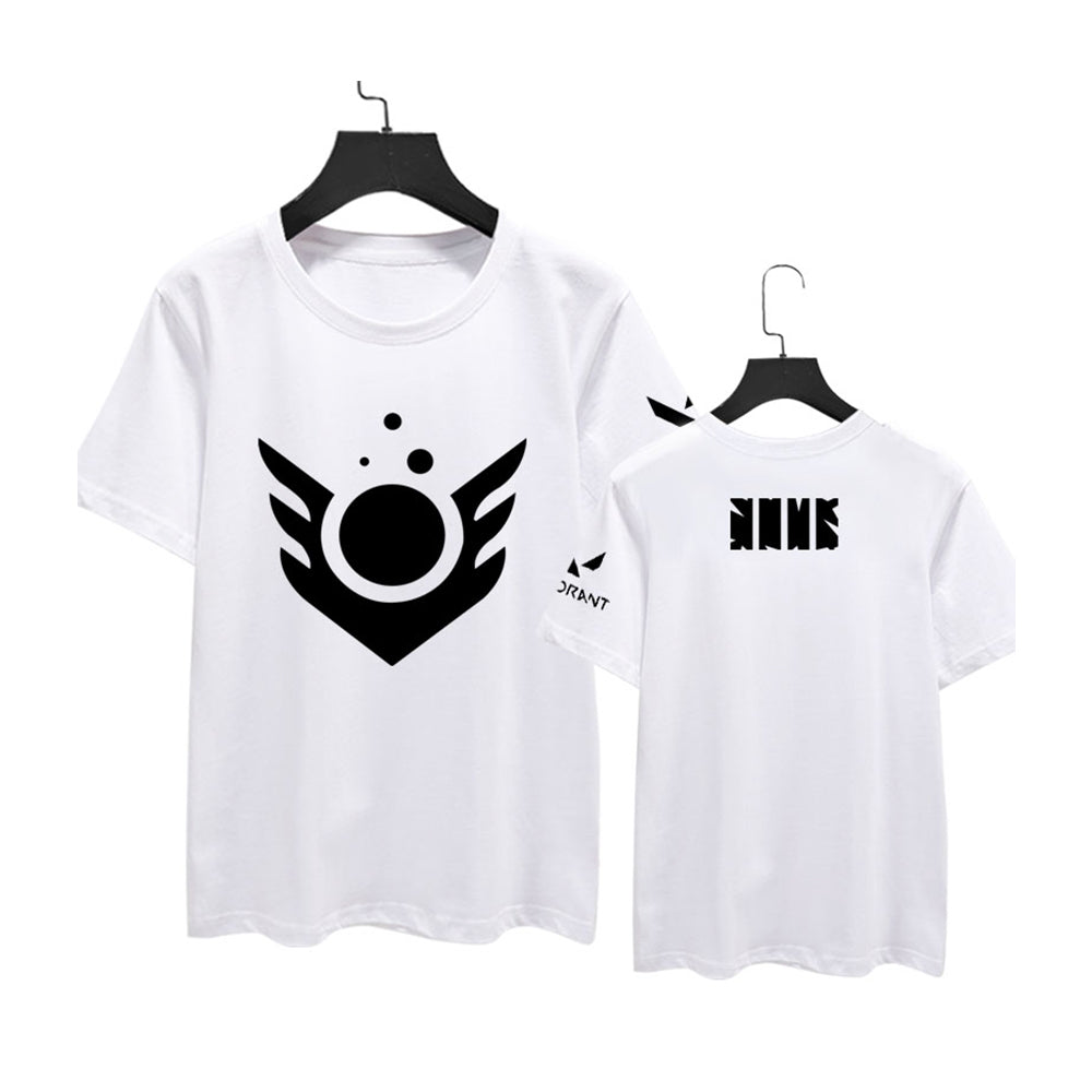 Valorant Cosplay Casual Short Sleeve T Shirt