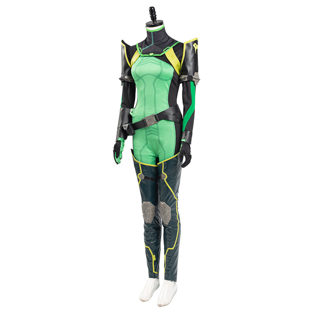 Valorant Halloween Carnival Viper Cosplay Costume