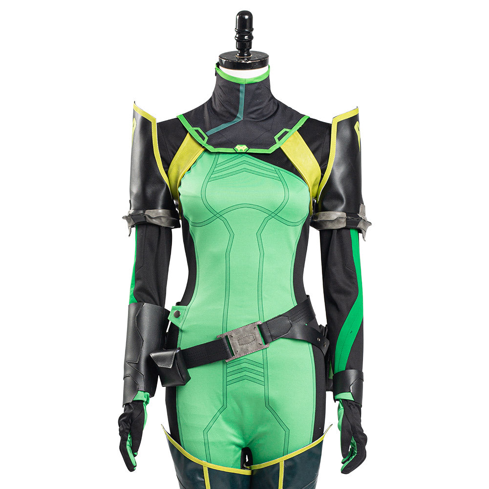 Valorant Halloween Carnival Viper Cosplay Costume