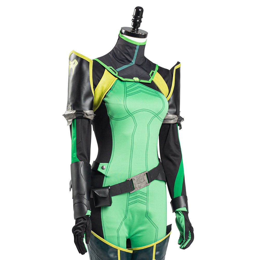 Valorant Halloween Carnival Viper Cosplay Costume