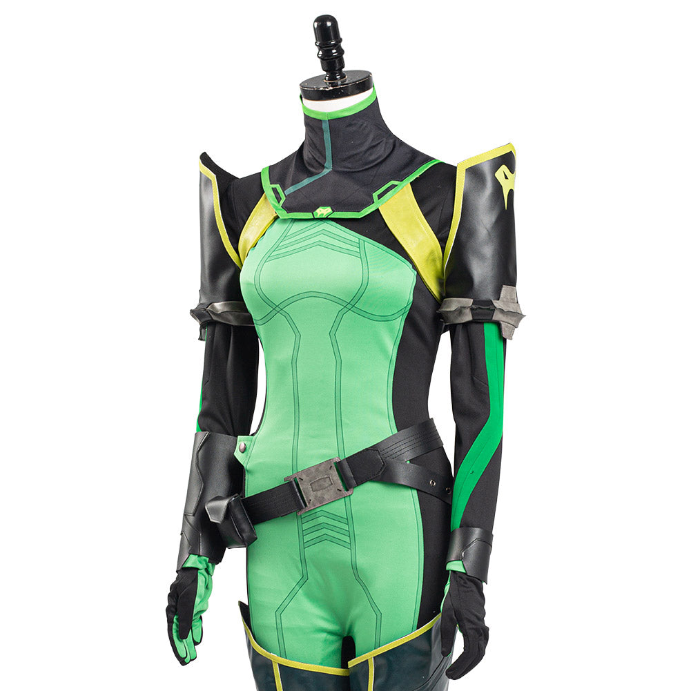 Valorant Halloween Carnival Viper Cosplay Costume