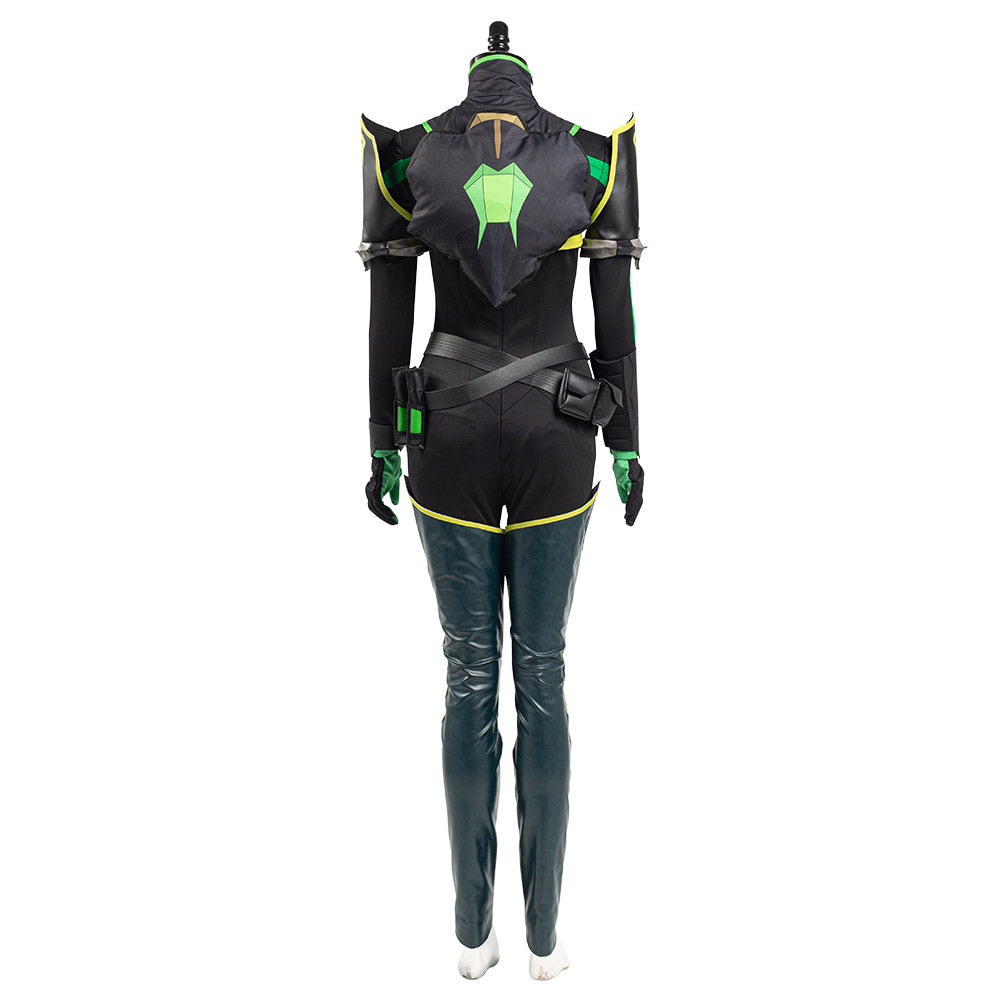 Valorant Halloween Carnival Viper Cosplay Costume