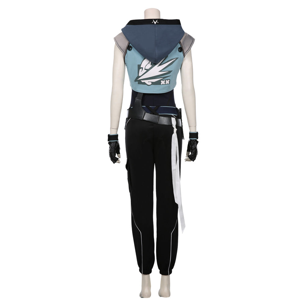 Valorant Jett Halloween Cosplay Costume