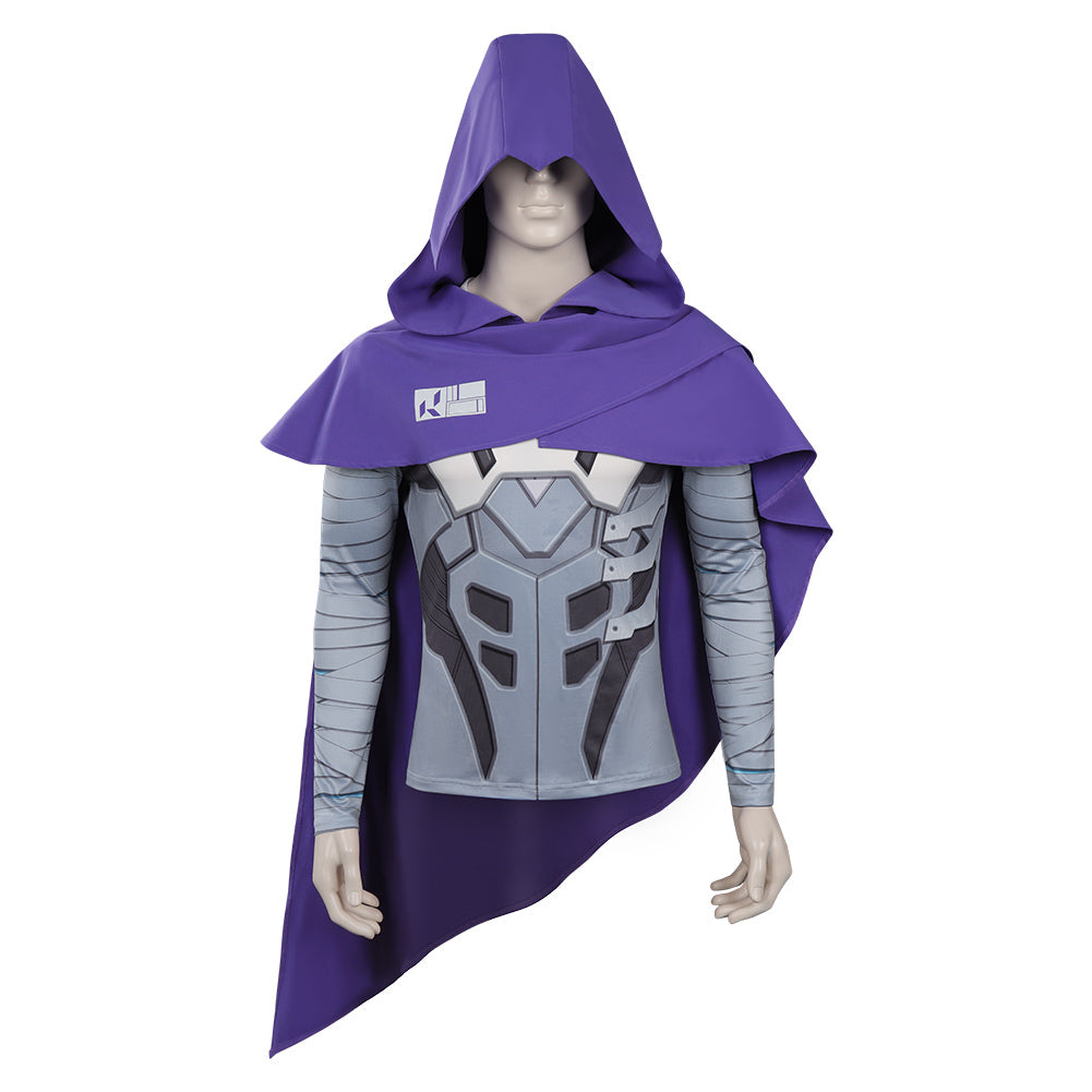 Valorant Omen Cosplay Costumes Cloak XXL