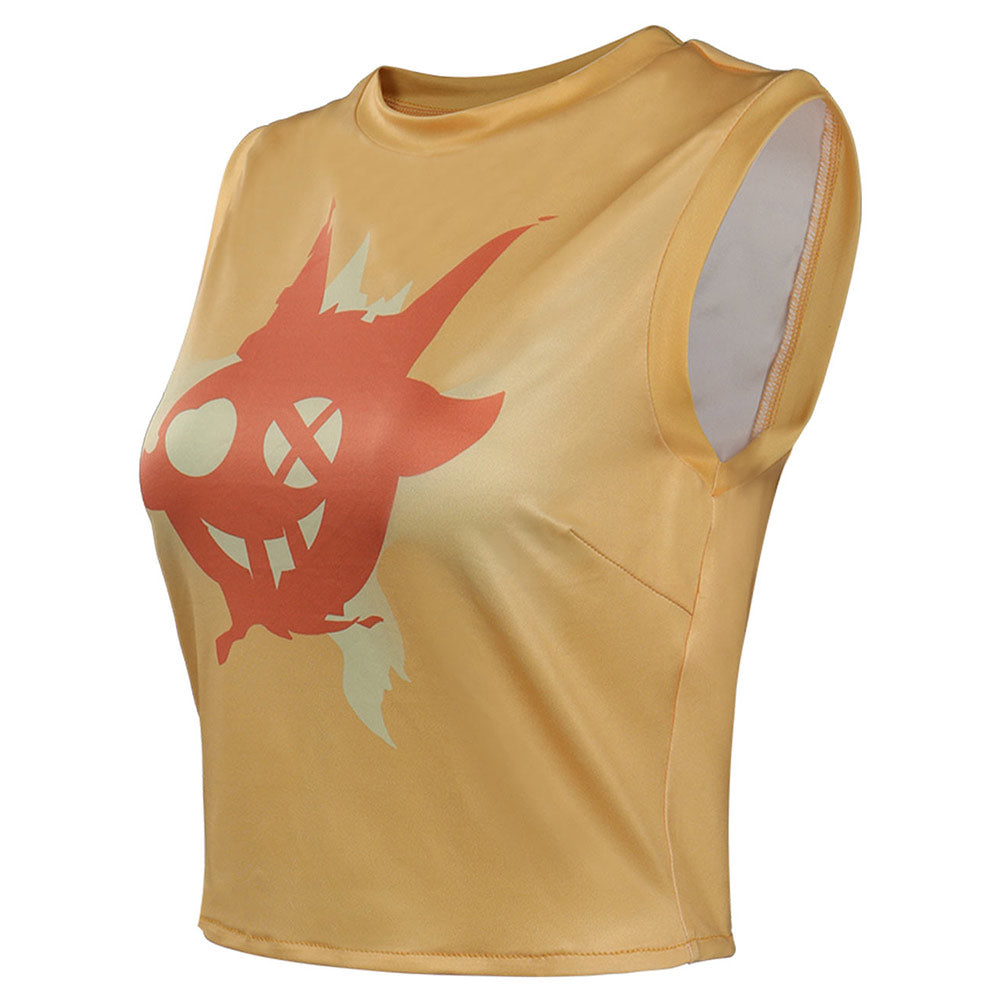 Valorant Raze T Shirt Hat Cosplay Costume