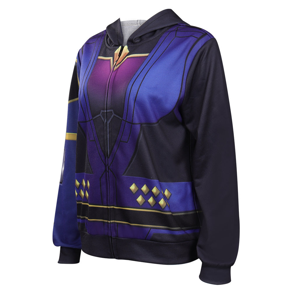 Valorant Reyna Cosplay Costume Hoodie Suit