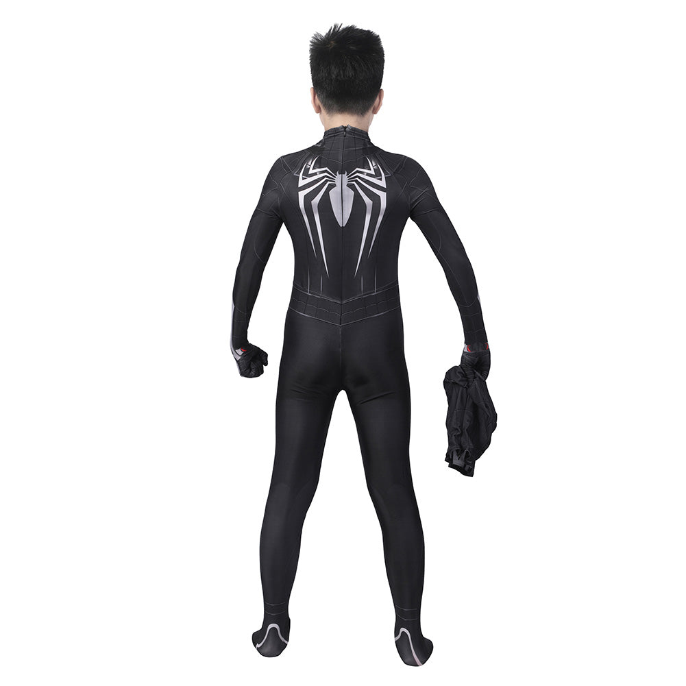 Venom Spider-Man Kid Cosplay Costume