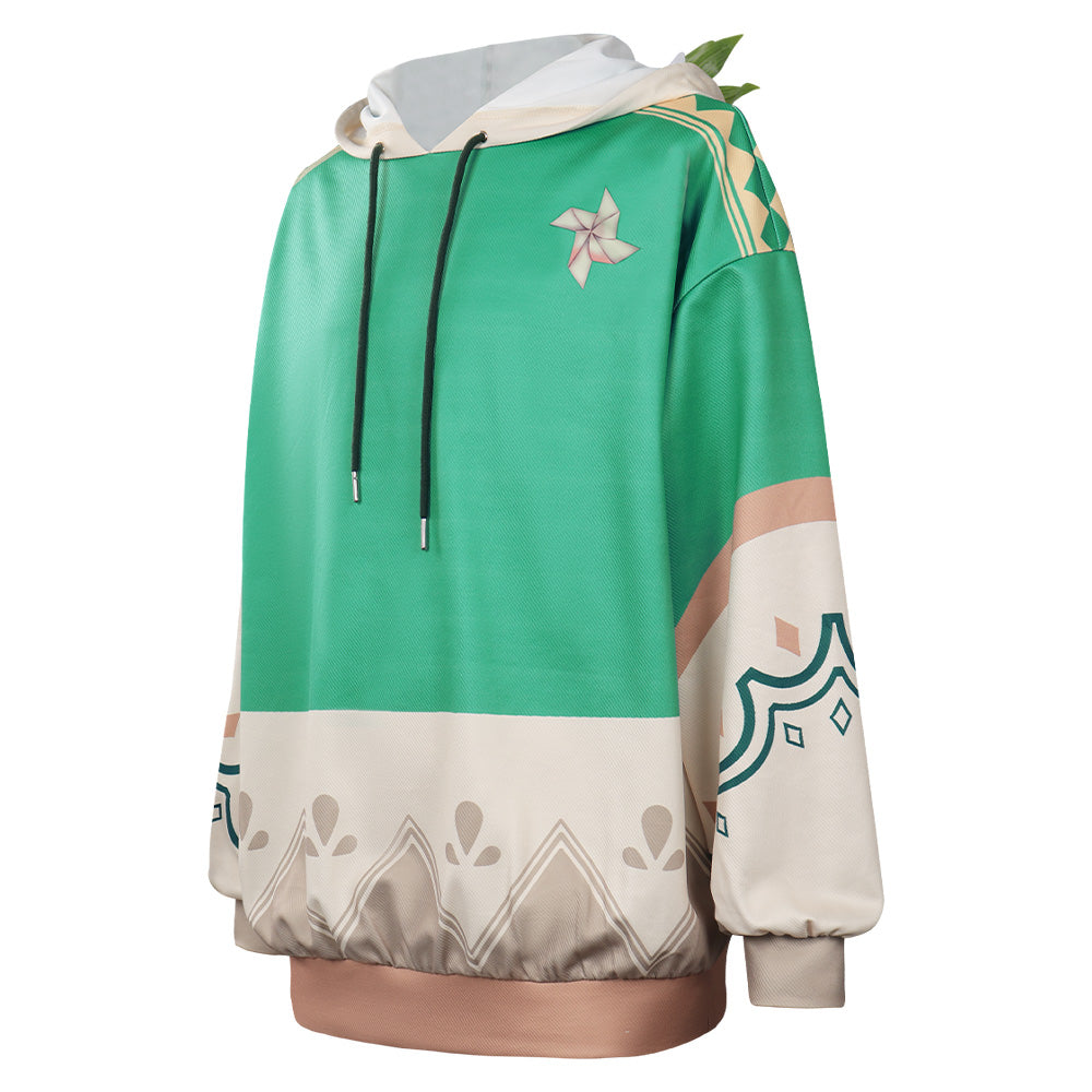 Venti Cosplay Costume Hoodie Coat