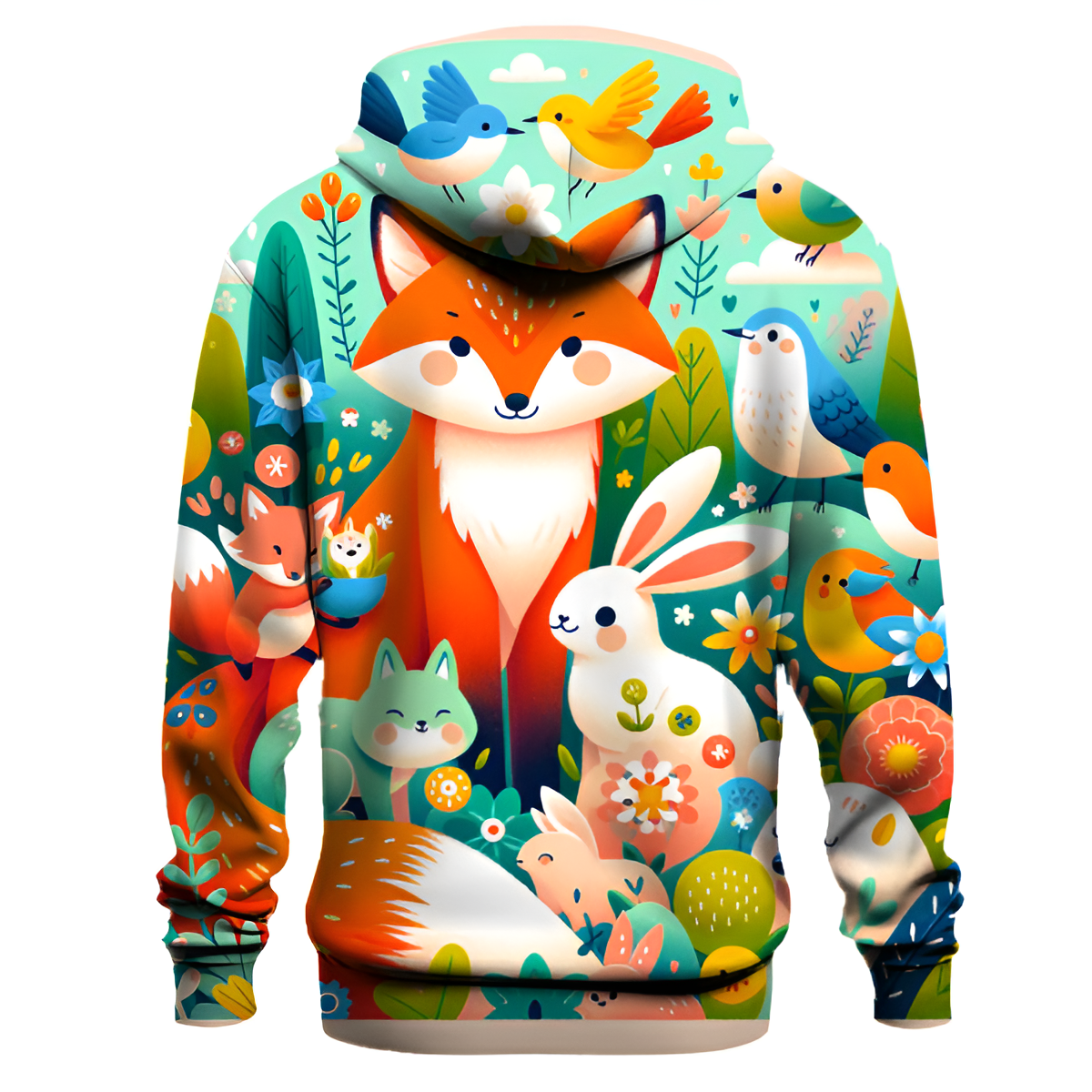 Whimsical Wildlife Hoodie