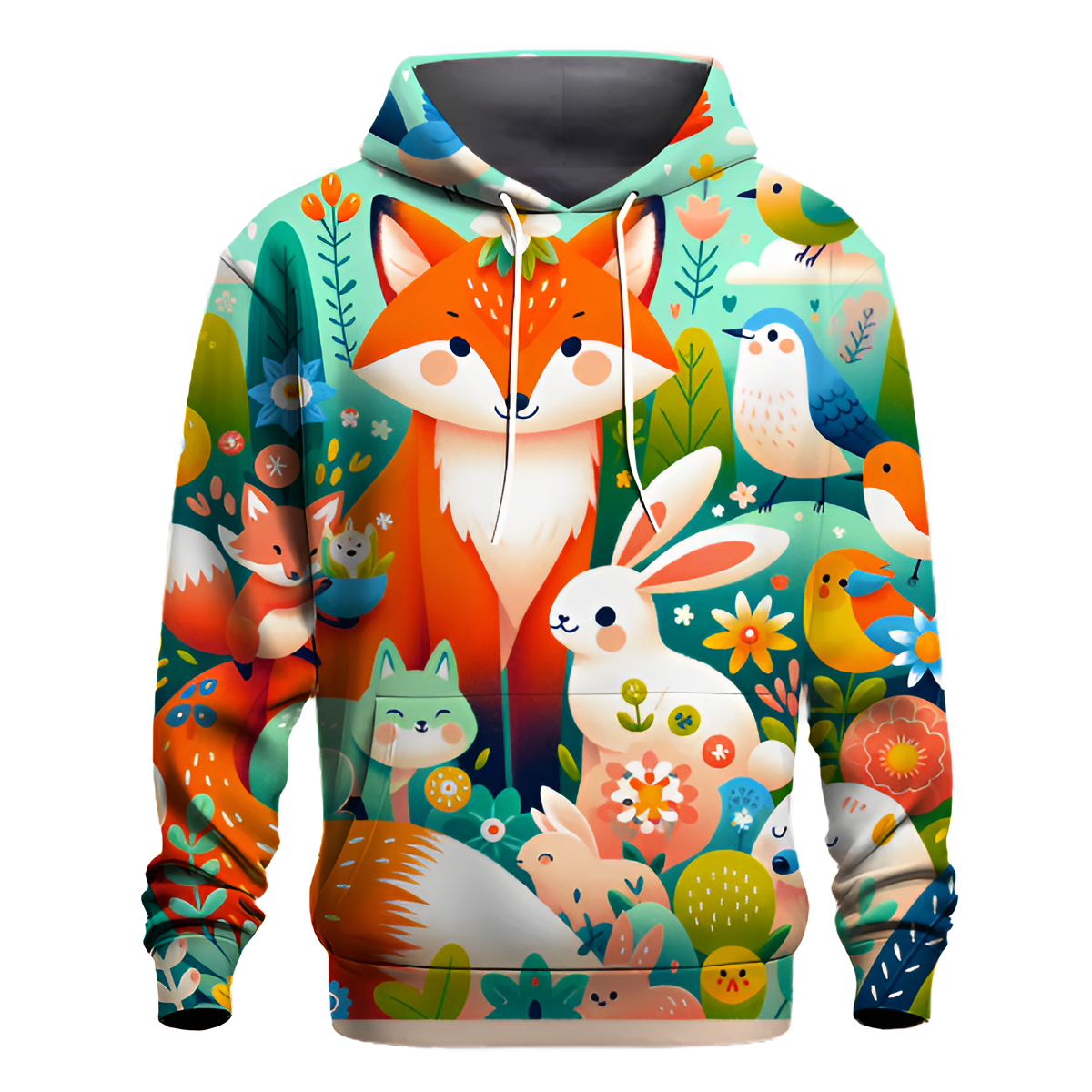 Whimsical Wildlife Hoodie