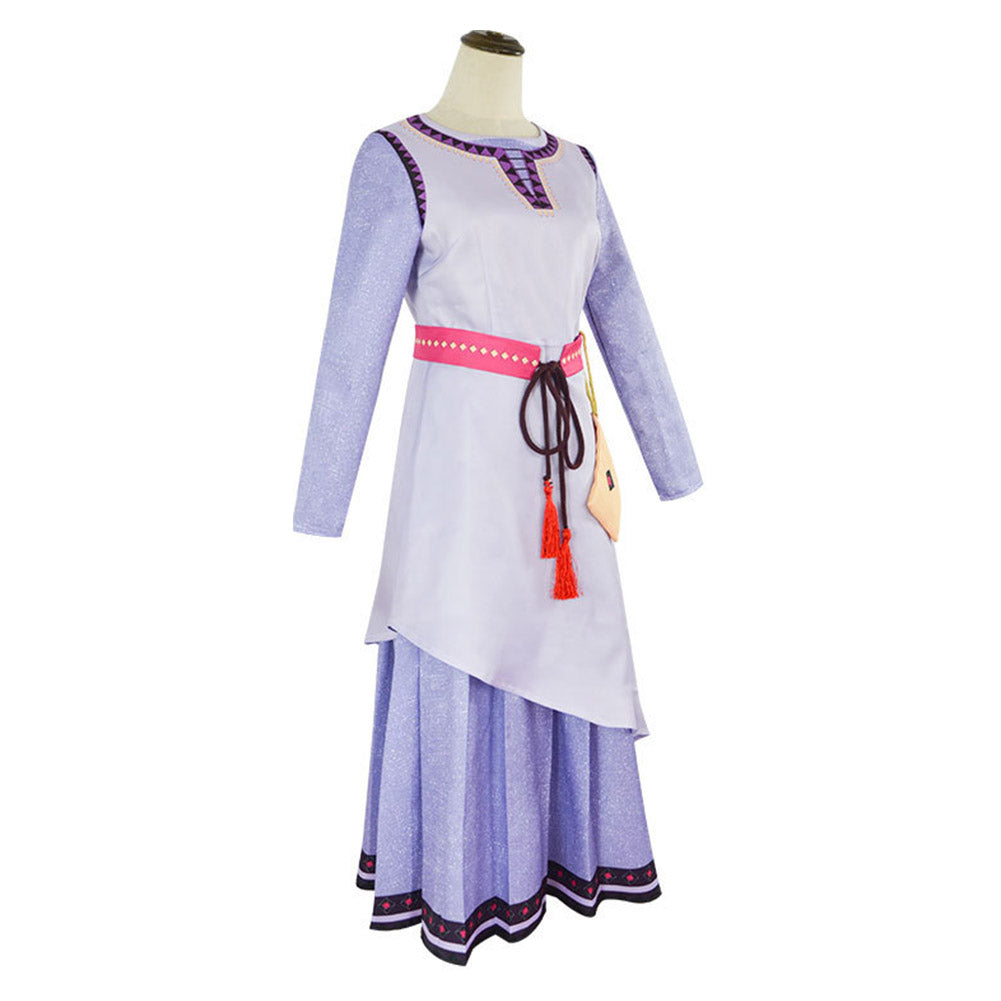 Wish Asha Cosplay Costume Dress