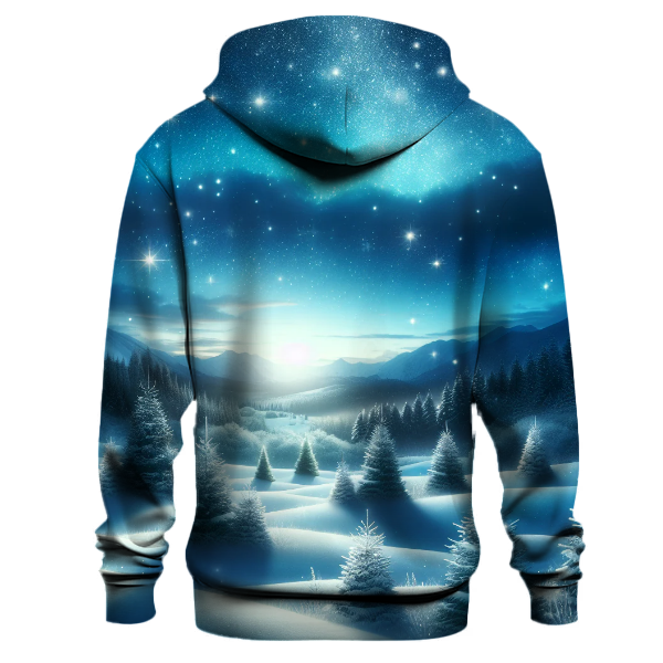 Starry Christmas Night Hoodie