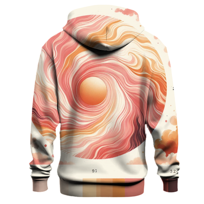 Sunset Serenade Tie-dye Design Hoodie