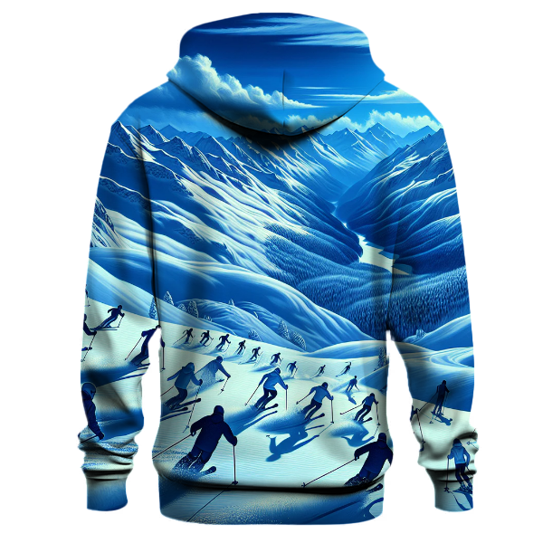 Skiing - Winter Thrills Hoodie