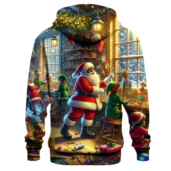 Santa's Cozy Workshop Hoodie