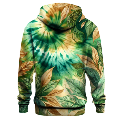 Forest Mirage Tie-dye Hoodie