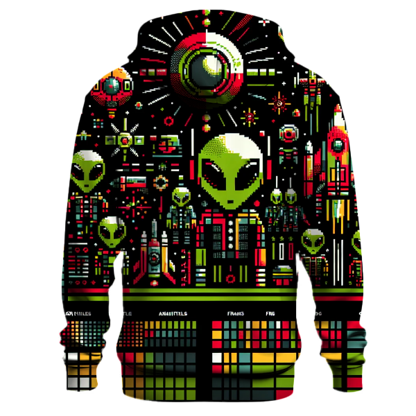 Space Invaders Blast Hoodie