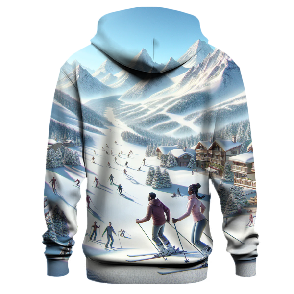 Skiing Motion Hoodie