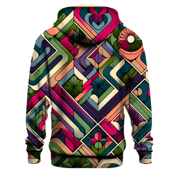 Abstract Kaleidoscope Fusion Hoodie