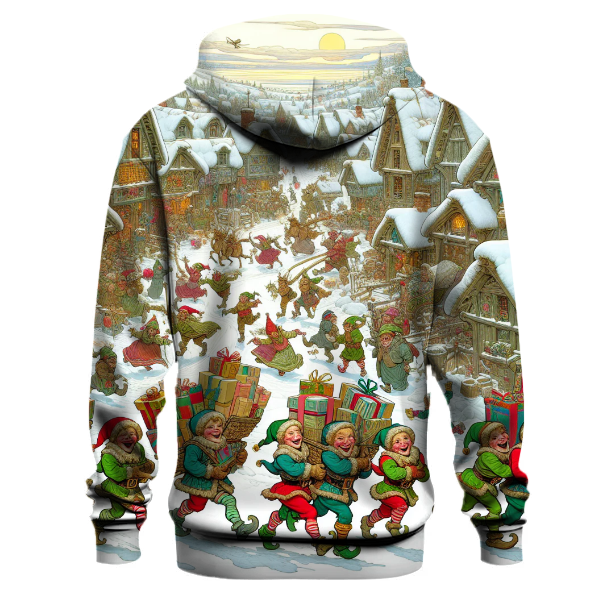 Whimsical Elf Parade Hoodie