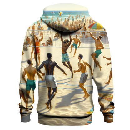 Volleyball Beach Life Hoodie