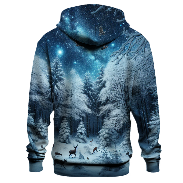 Winter Woodland Magic Hoodie