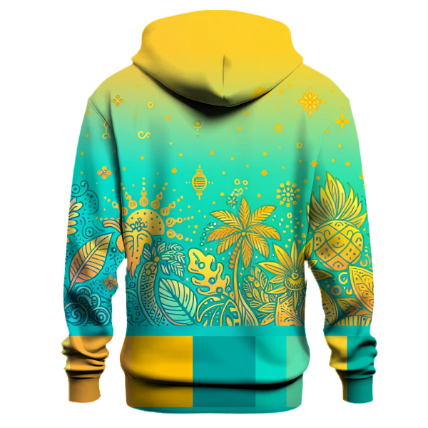 Vibrant Tropical Fiesta Hoodie