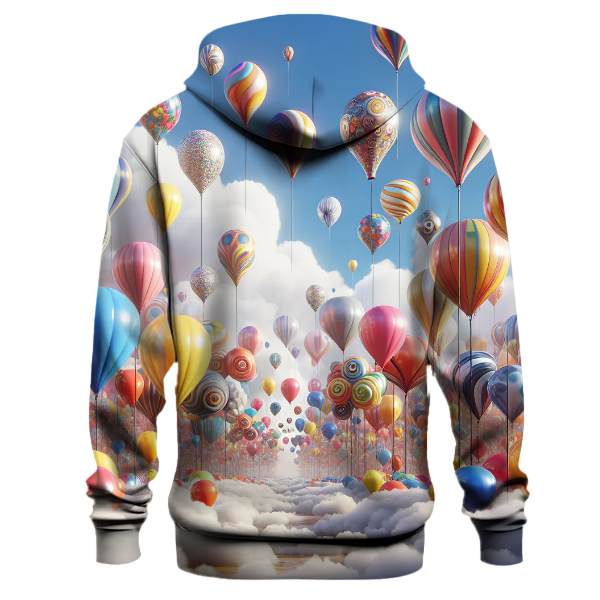 Whimsical Balloon Adventures Hoodie