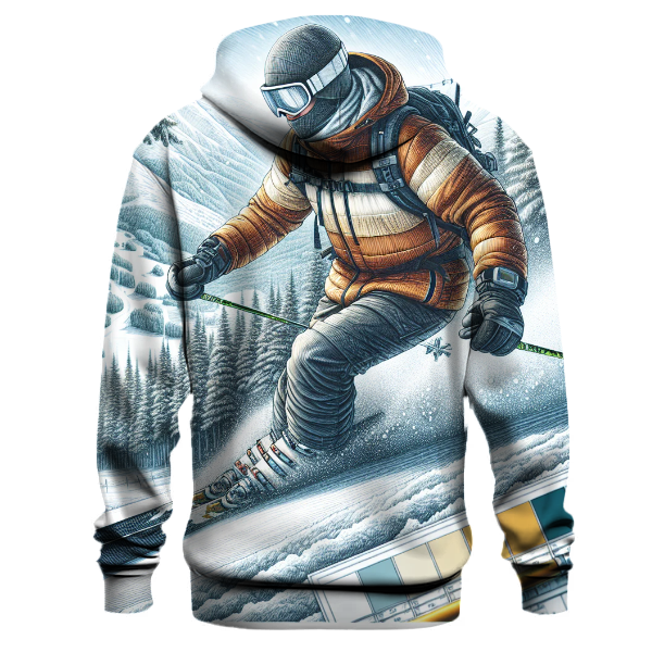 Ski Slope Style Hoodie