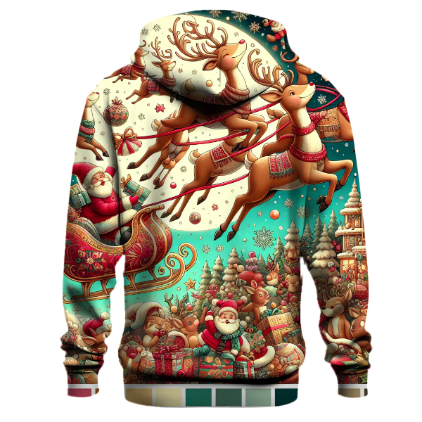 Santa's Reindeer Adventures Hoodie