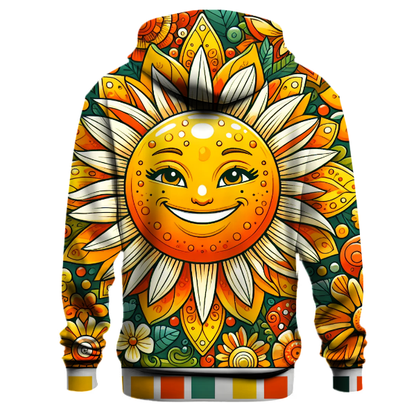 Vibrant Sunshine Oasis Hoodie