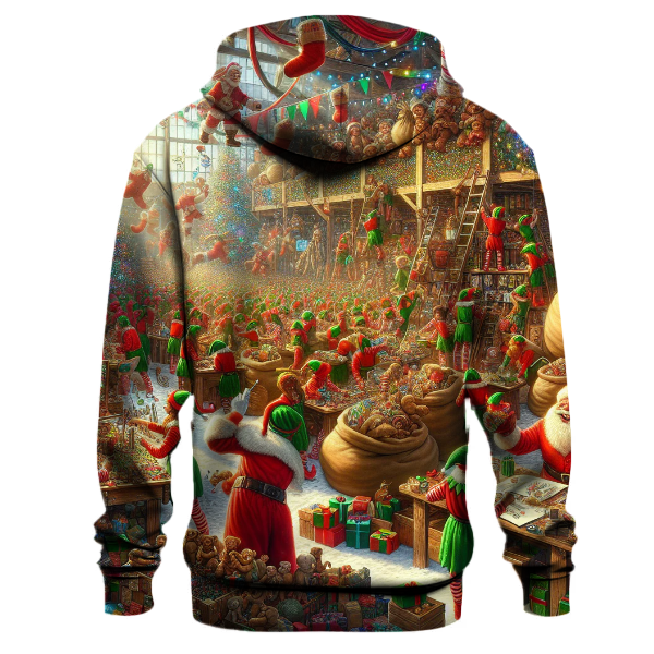 Santa's Workshop Elf Crew Hoodie