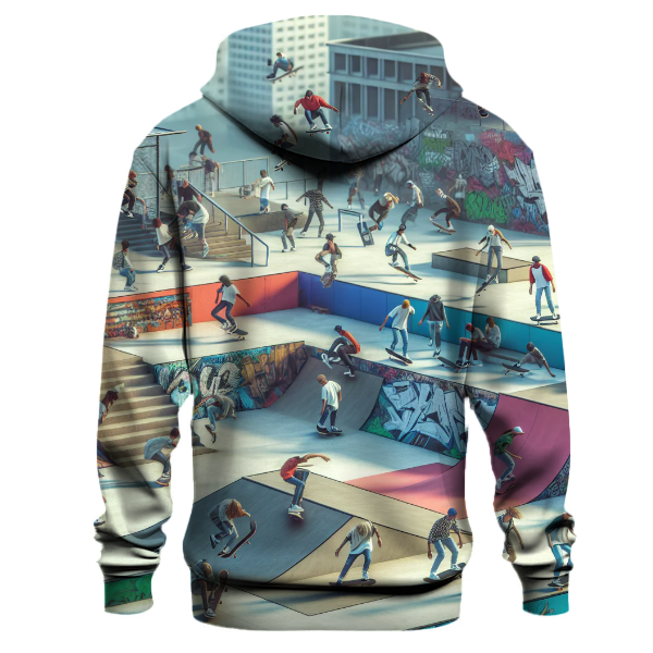 Skateboard City Hoodie