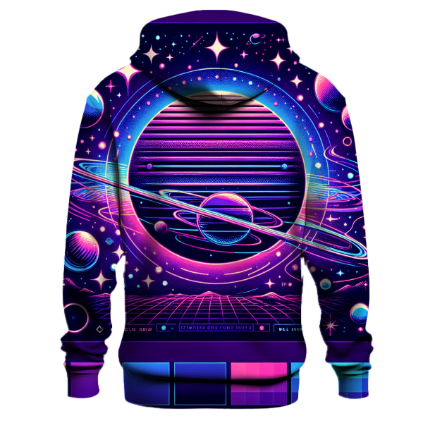 Retro Synthwave Odyssey Hoodie