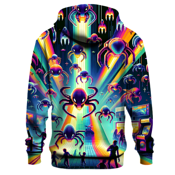 Space Invaders Madness Hoodie